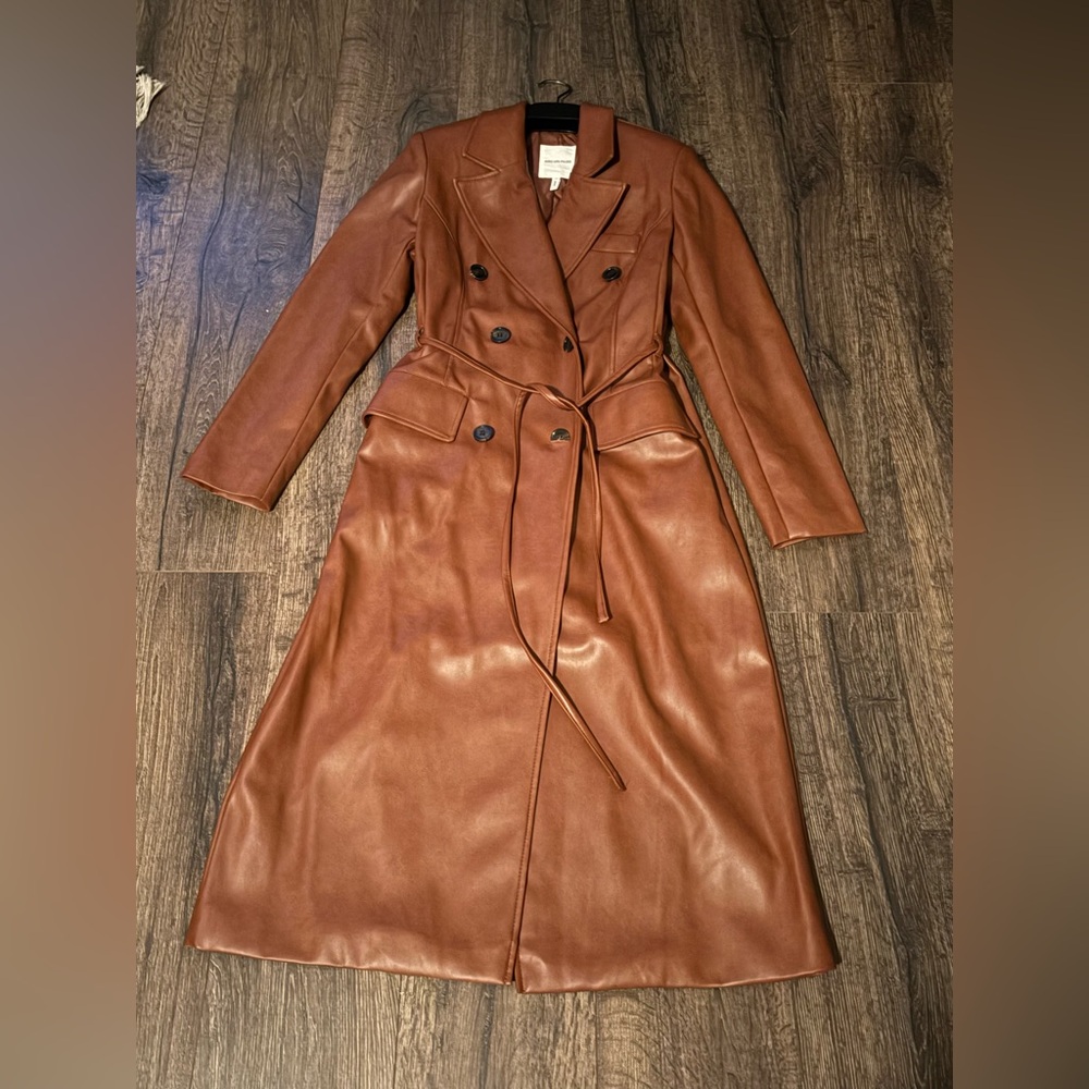 Avec Les Filles Brown Trench Coat - Like New